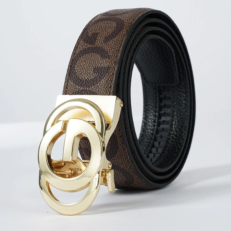 Men's Leather Dress Belt