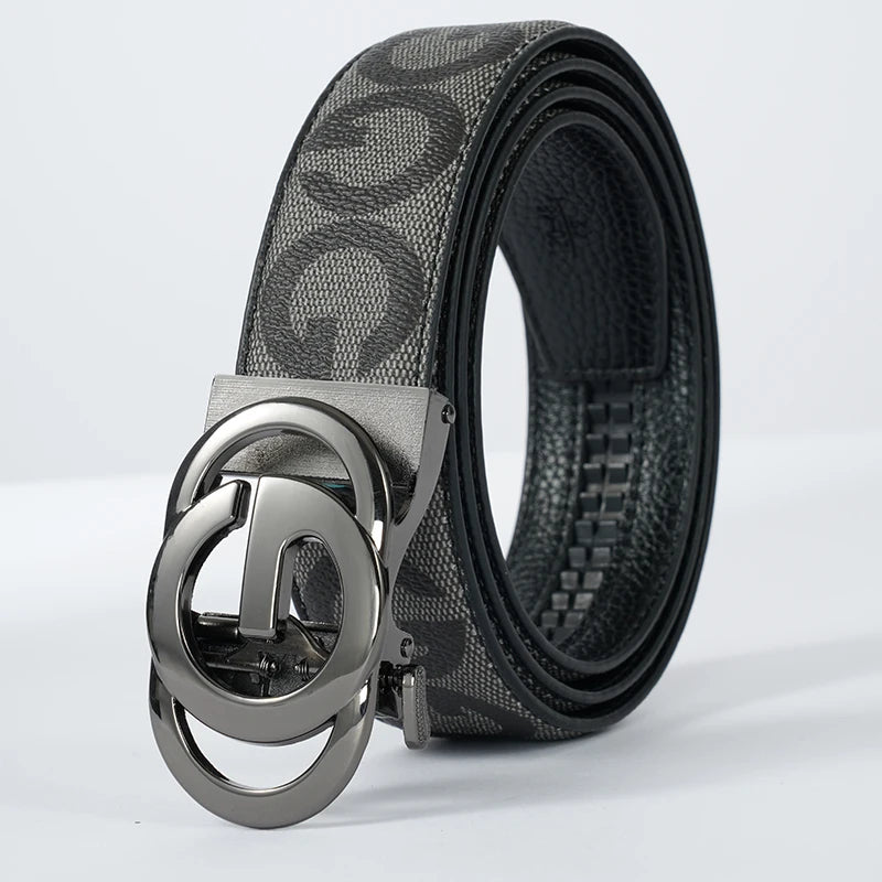 Men's Leather Dress Belt