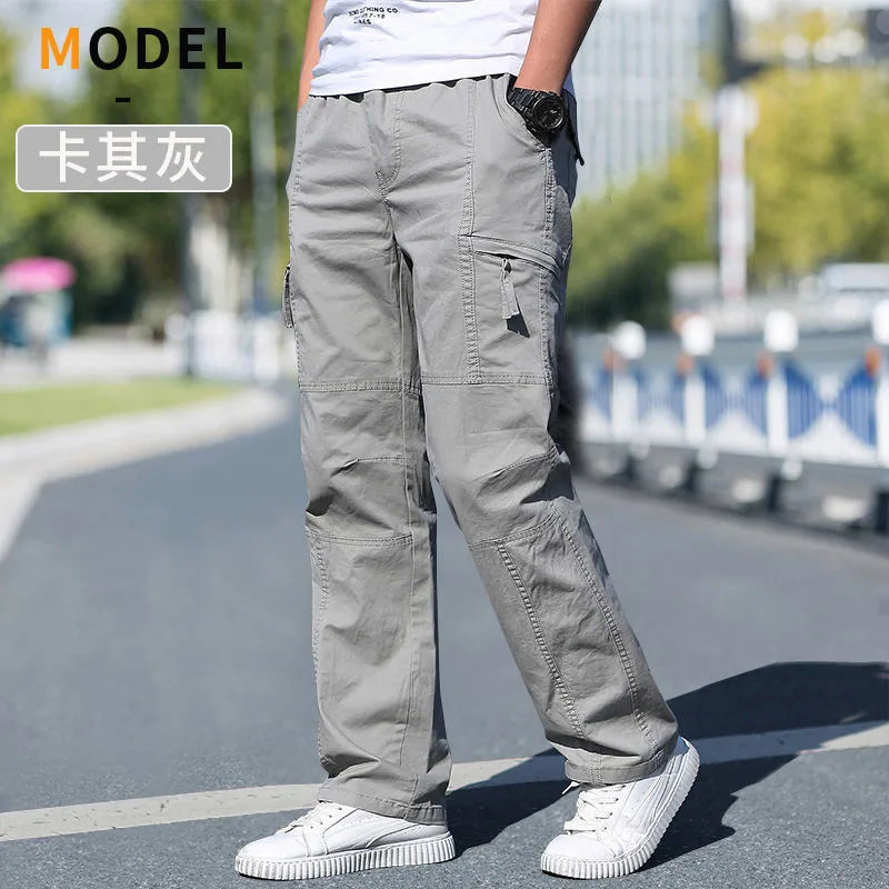 Men's Cotton Cargo Joggers