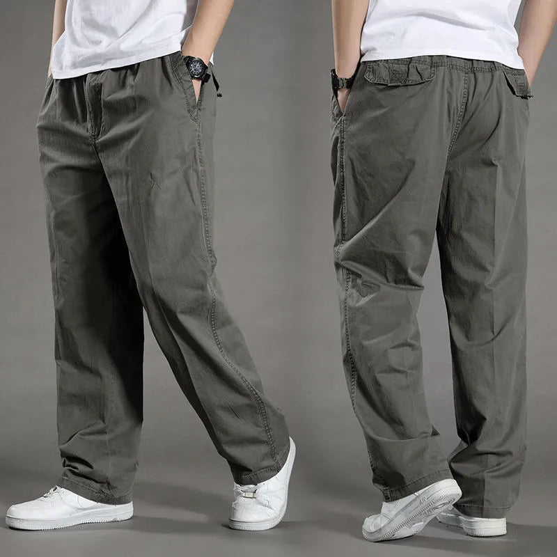 Men's Cotton Cargo Joggers