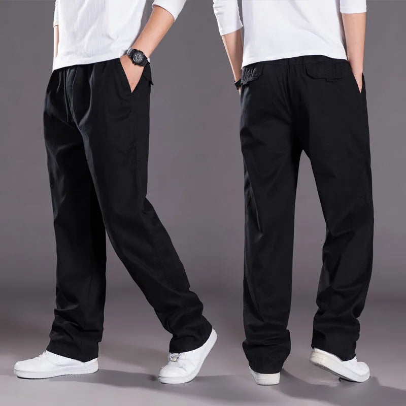 Men's Cotton Cargo Joggers