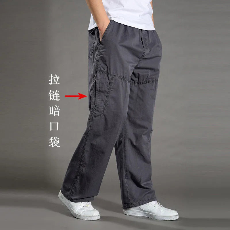 Men's Cotton Cargo Joggers
