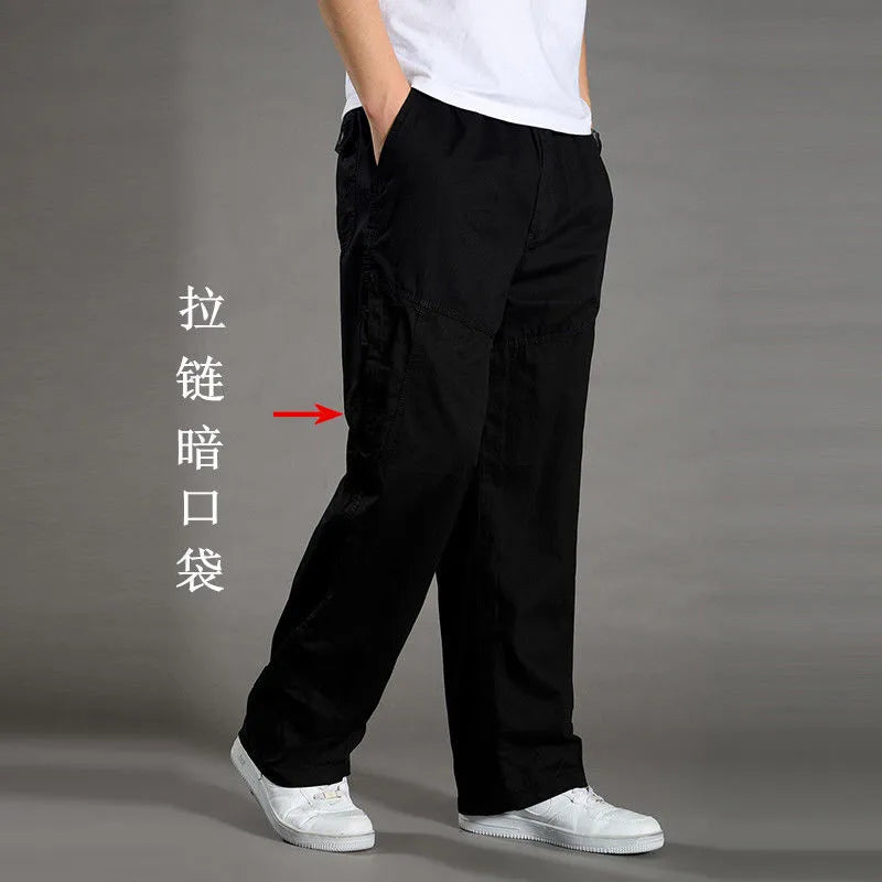 Men's Cotton Cargo Joggers