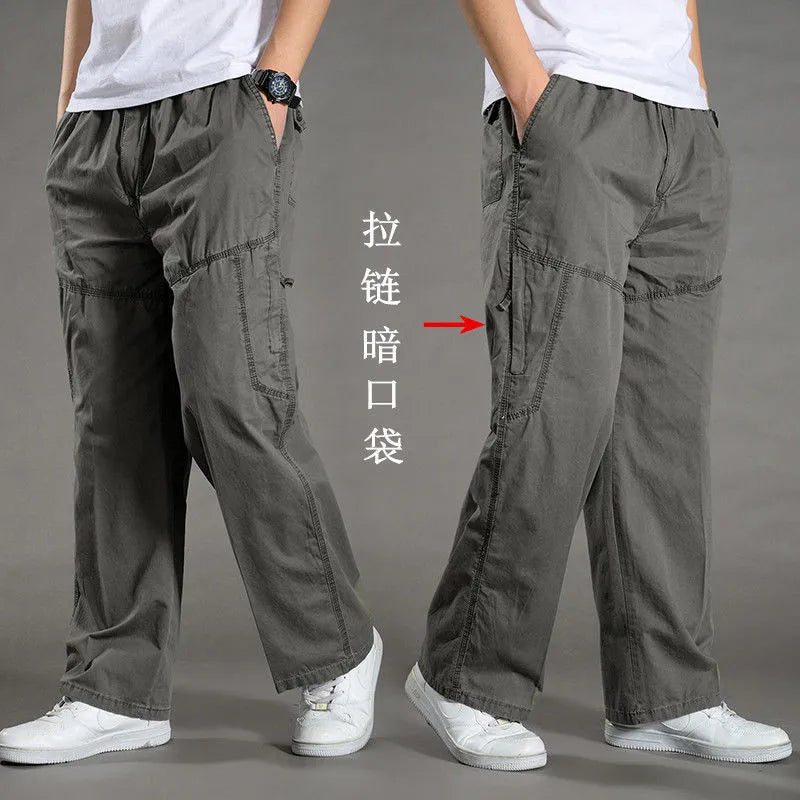 Men's Cotton Cargo Joggers