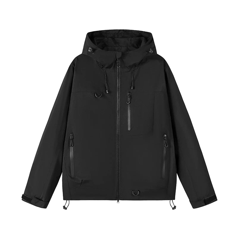 Men's Hooded Windbreaker Jacket