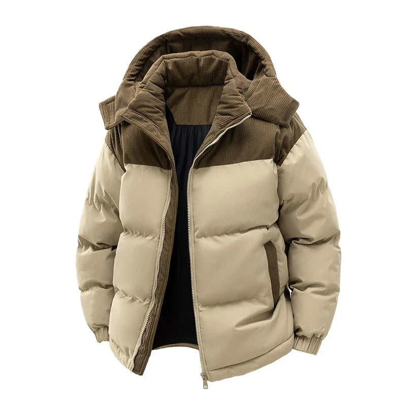 Men's Fleece-Lined Hooded Parka