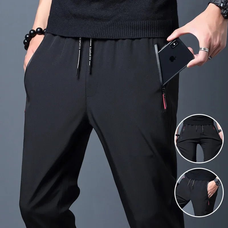 Men's Slim Fit Stretch Joggers