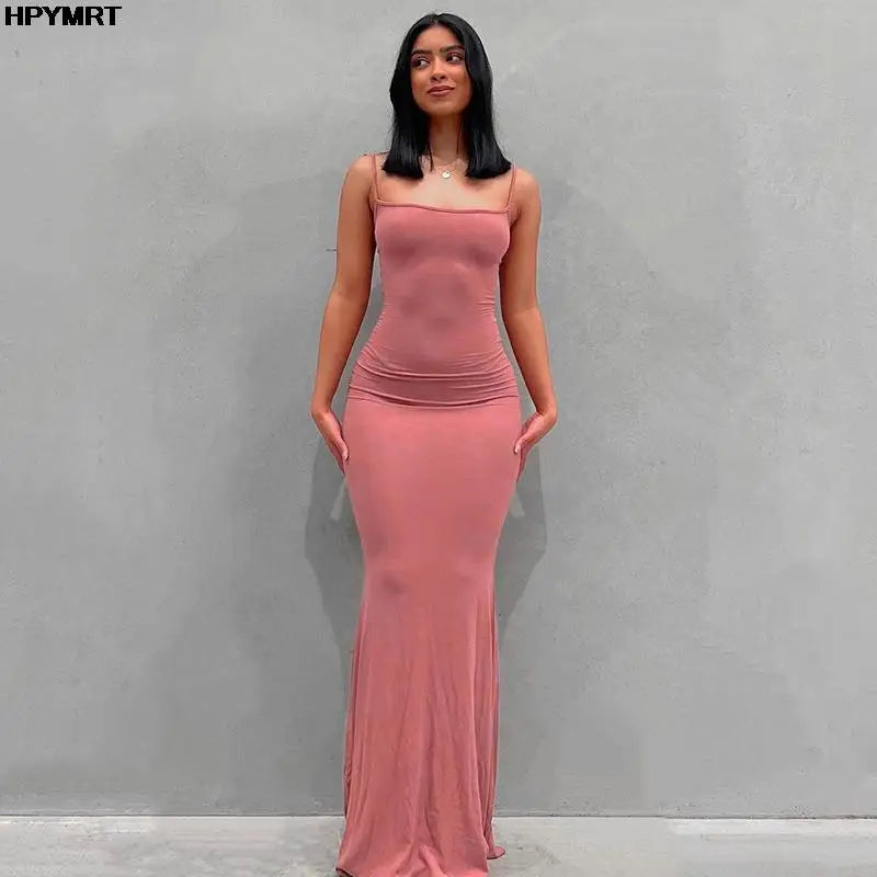Women's Satin Slip Maxi Dress