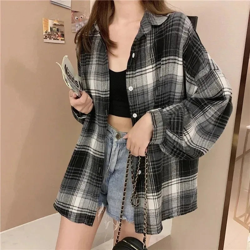 Women's Brushed Check Shirt