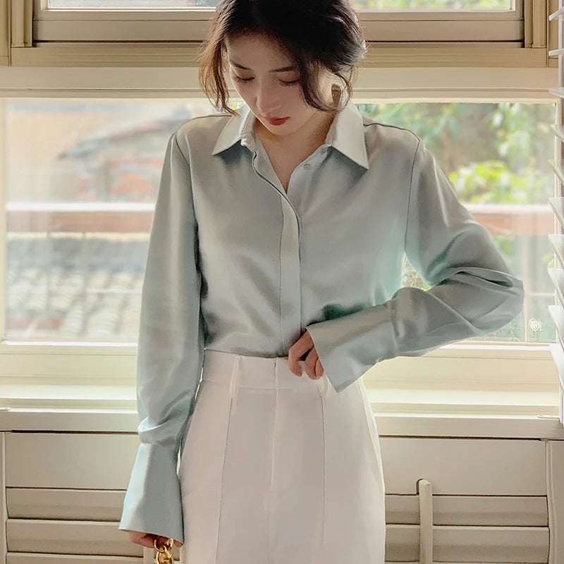Women's Satin Blouse