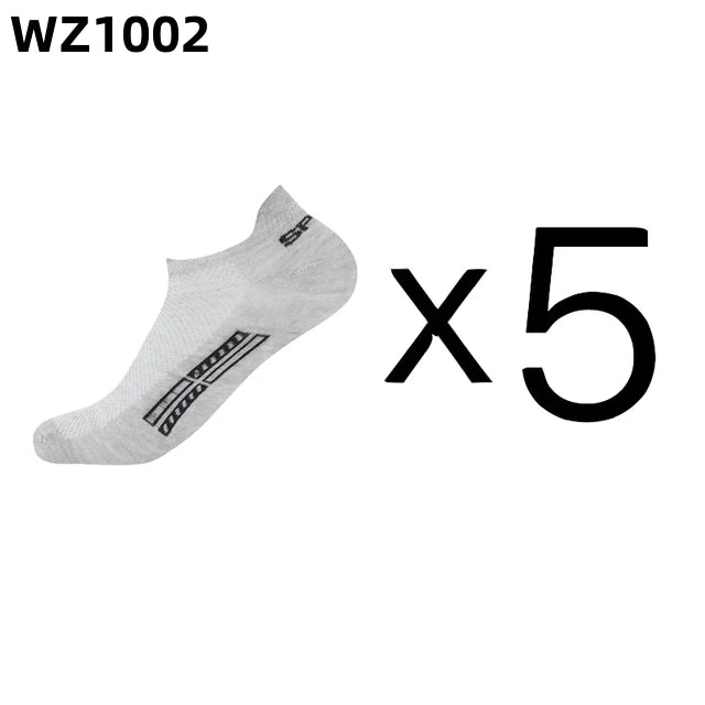 Men's Cotton Ankle Socks – 5 Pack