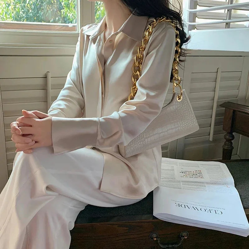 Women's Satin Blouse