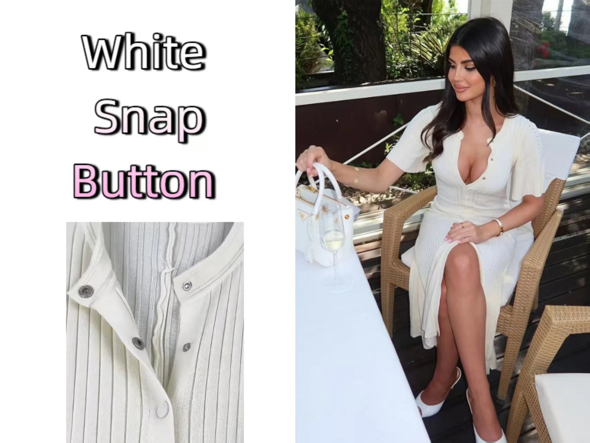 Women's Knitted Midi Dress