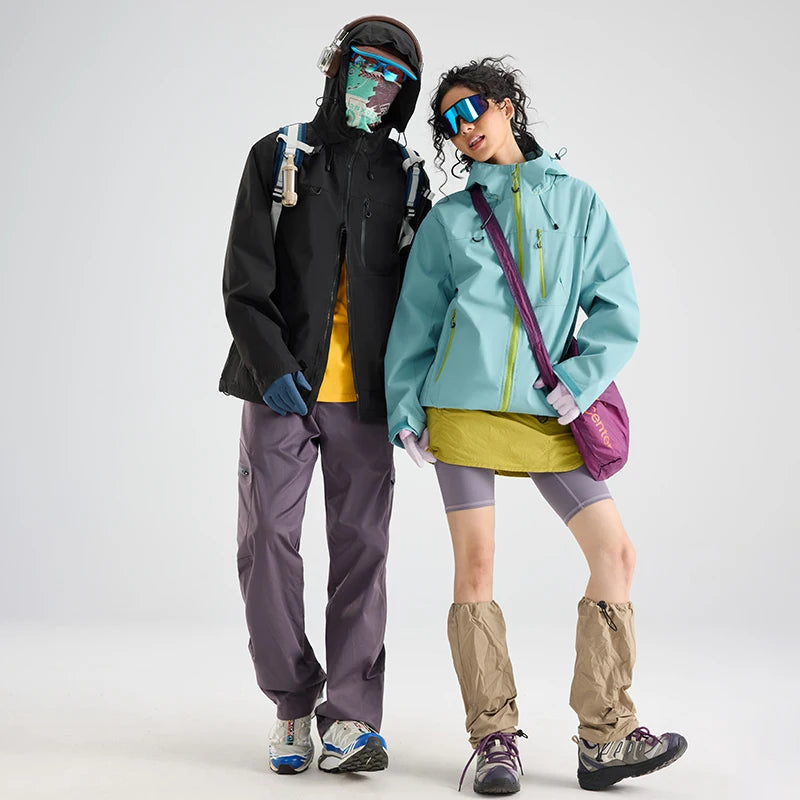 Men's Hooded Windbreaker Jacket