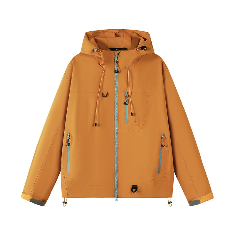 Men's Hooded Windbreaker Jacket