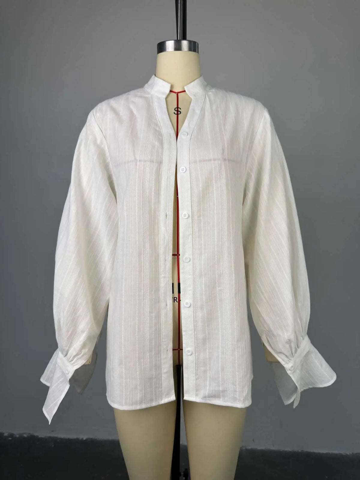 Women's White Cotton Shirt
