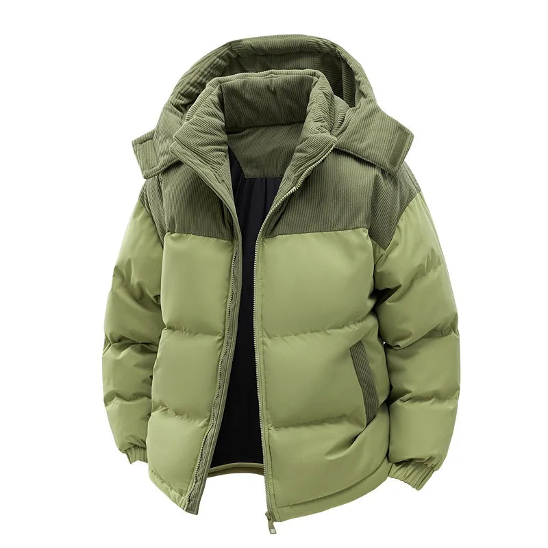 Men's Fleece-Lined Hooded Parka