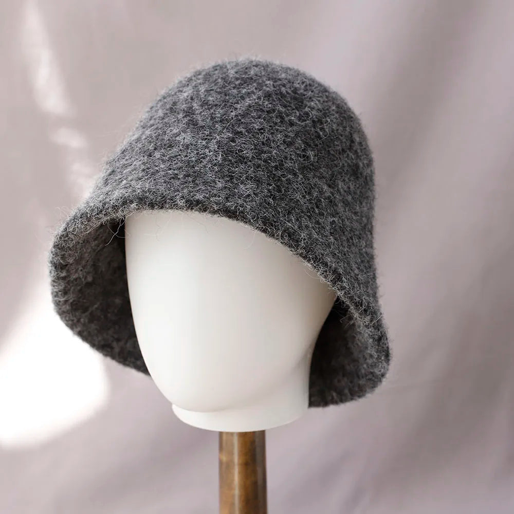 Women's Wool-Blend Bucket Hat