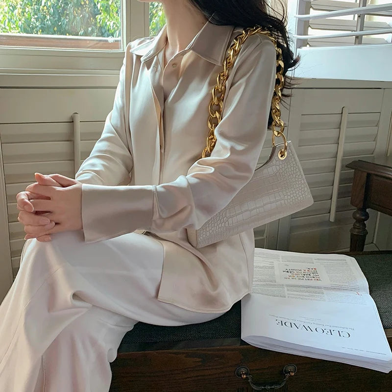 Women's Satin Blouse
