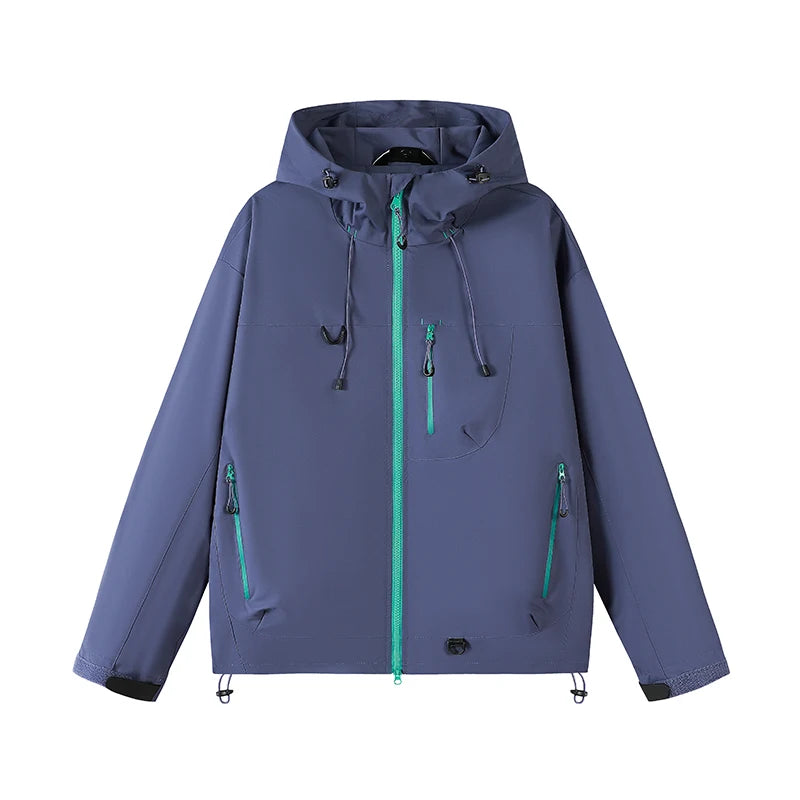 Men's Hooded Windbreaker Jacket