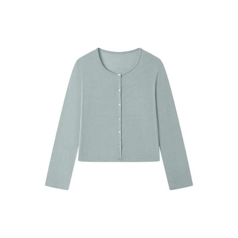 Women's Linen-Blend Cardigan