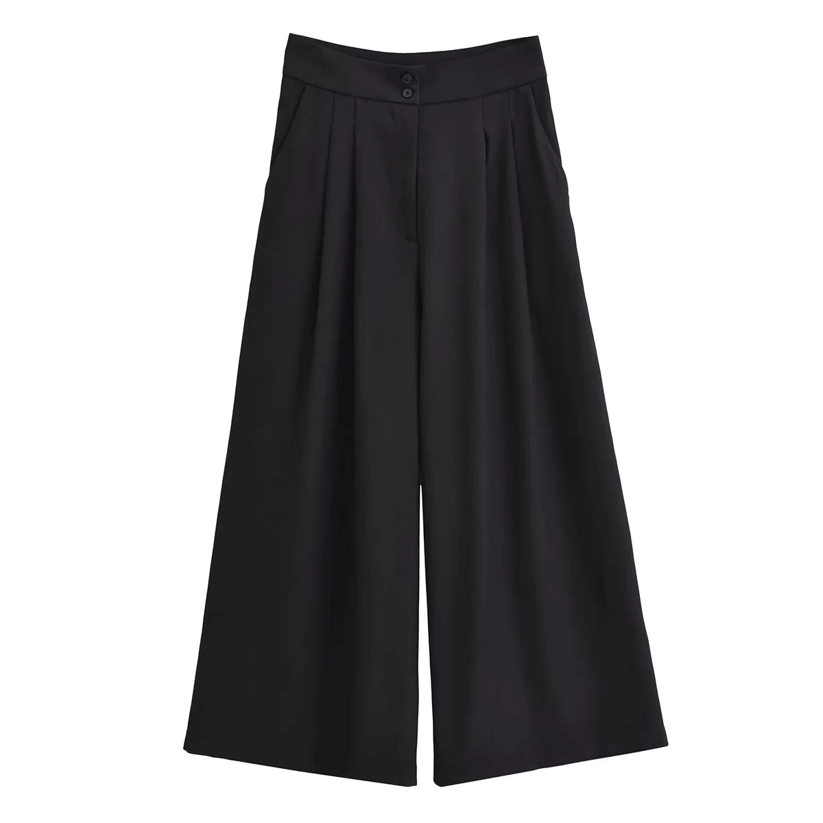 Women's Waistcoat & Wide-Leg Trouser Set