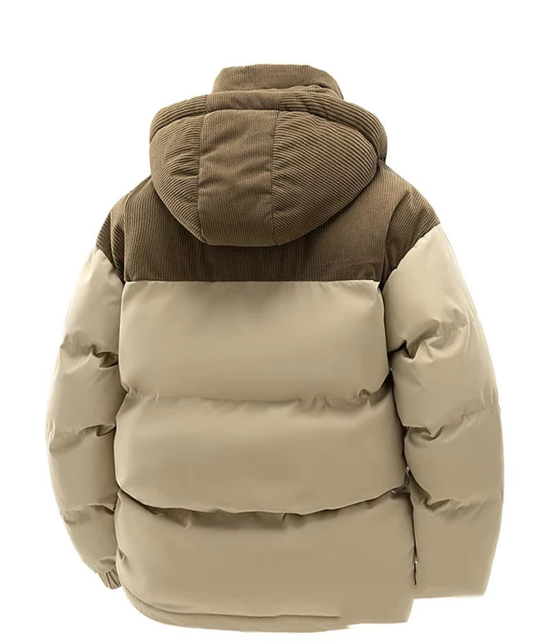 Men's Fleece-Lined Hooded Parka