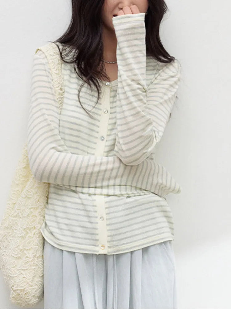 Women's Linen-Blend Cardigan