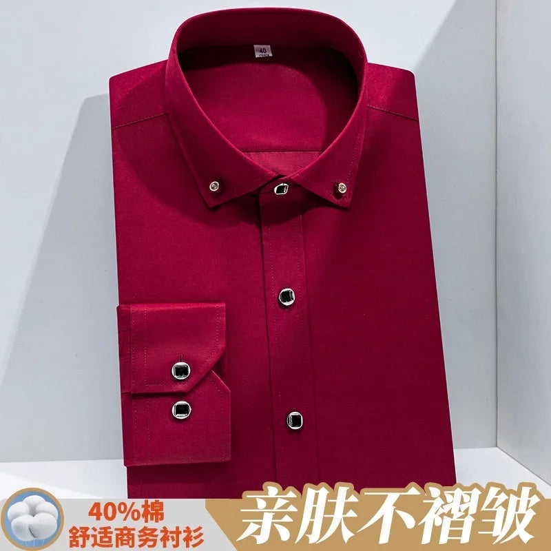 Men's Long Sleeve Dress Shirt