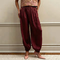 Women's Pleated Crepe Trousers
