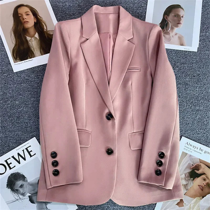 Women's Single-Button Blazer