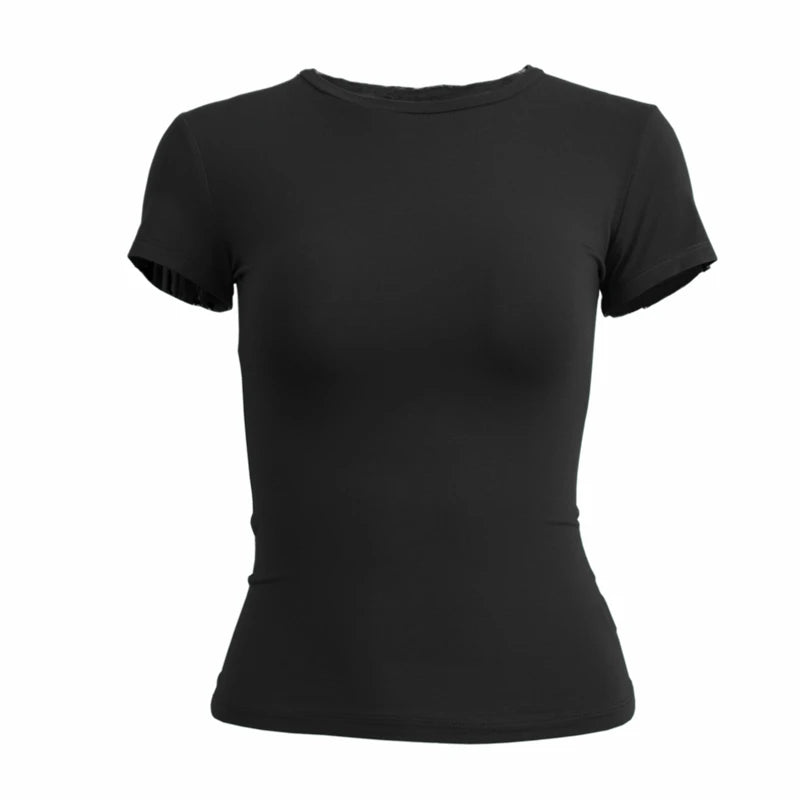 Women's Fitted Knit T-Shirt