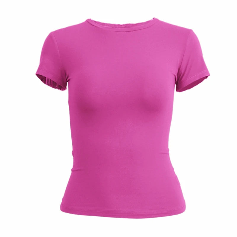Women's Fitted Knit T-Shirt