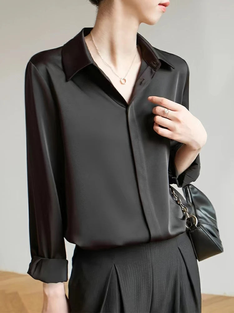 Women's Satin Blouse