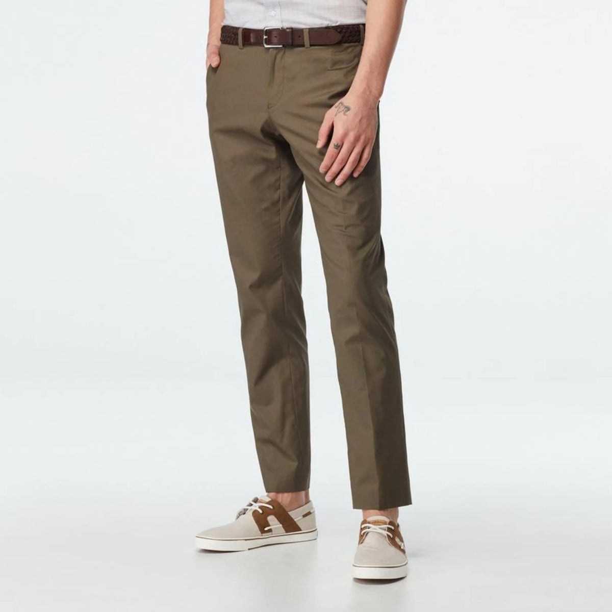 Men's Slim Fit Stretch Cotton Chinos
