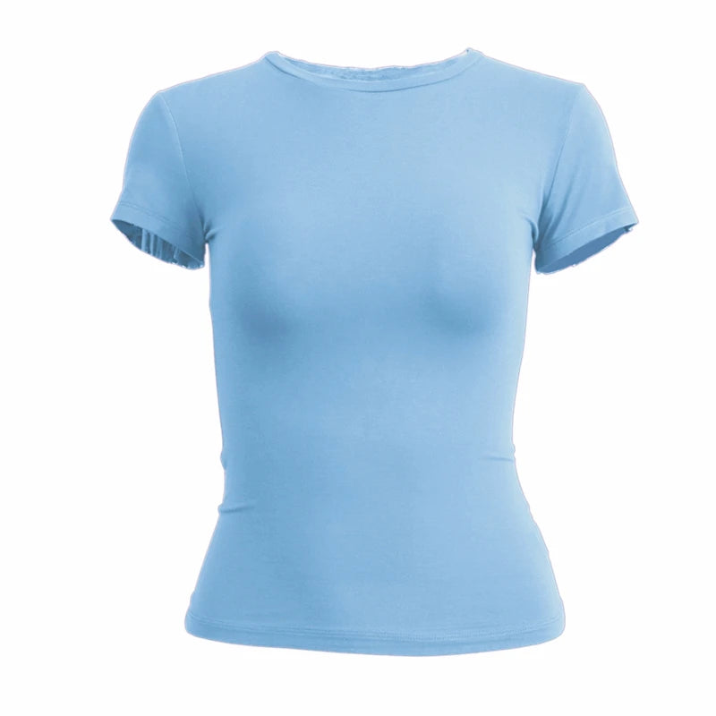 Women's Fitted Knit T-Shirt
