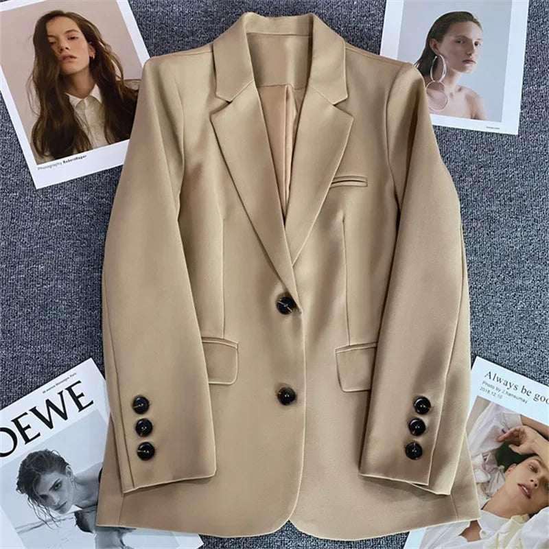 Women's Single-Button Blazer