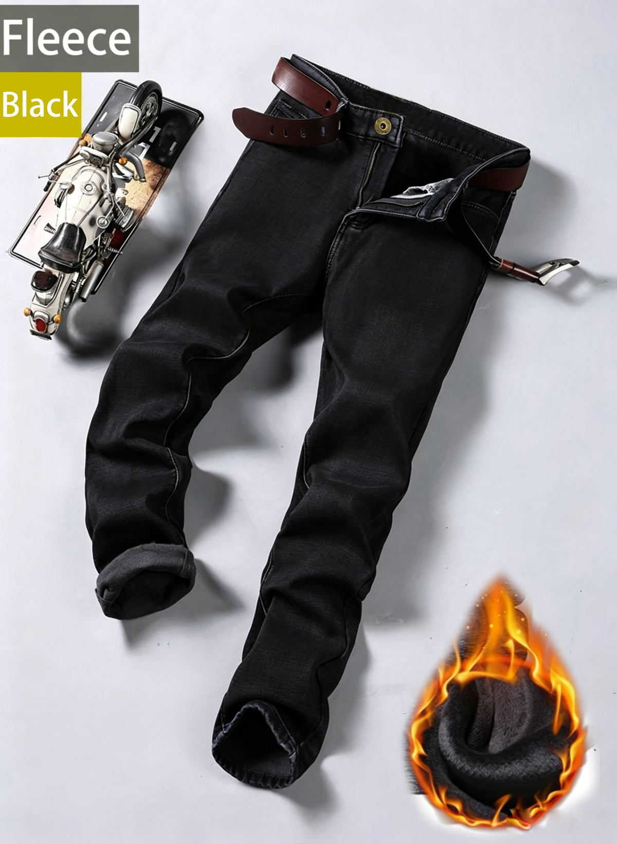 Men's Straight Leg Stretch Jeans