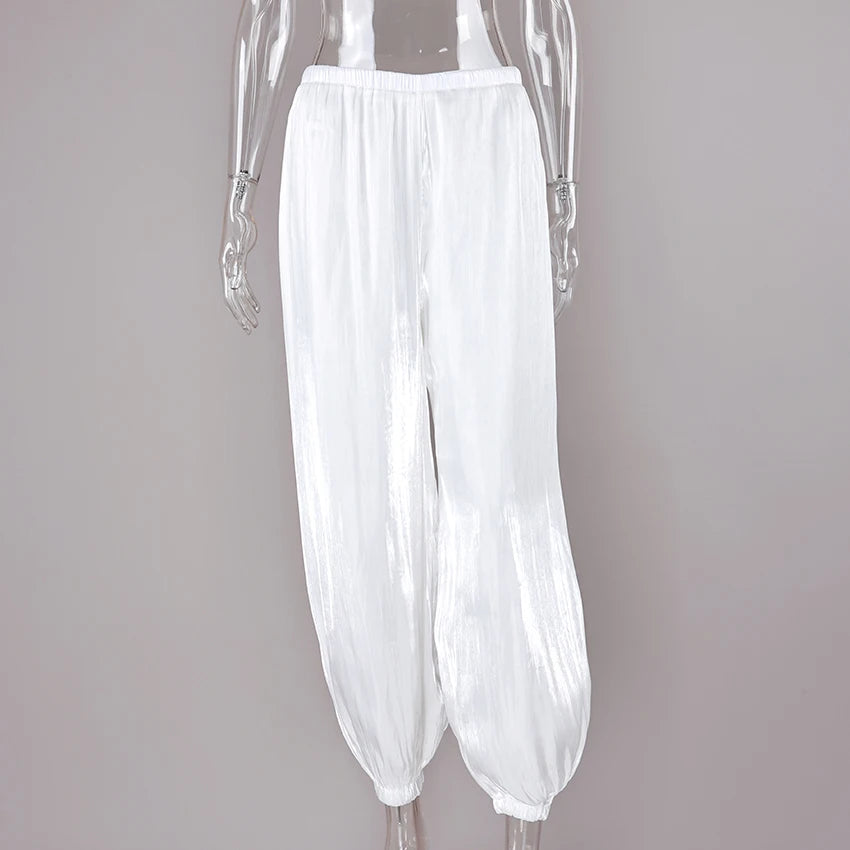 Women's Pleated Crepe Trousers
