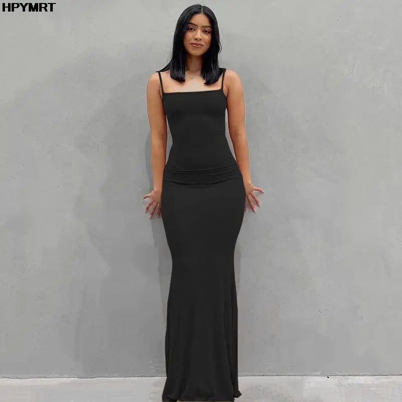 Women's Satin Slip Maxi Dress