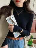 Women's Mock Neck Jumper